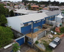 Obra na Unidade Basica de Saude Santa Teresa no bairro Arruda em Colombo. 05/01/2021 - Foto: Geraldo Bubniak/AEN