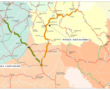 Governo investe R$ 23,2 mi em projetos para ampliar e restaurar 260 km de rodovias.