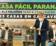 CURITIBA - 13-01-2021 - Governador Carlos Massa Ratinho Junior, lança o programa Casa Fácil Paraná.