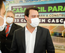 CURITIBA - 13-01-2021 - Governador Carlos Massa Ratinho Junior, lança o programa Casa Fácil Paraná.