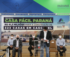 CURITIBA - 13-01-2021 - Governador Carlos Massa Ratinho Junior, lança o programa Casa Fácil Paraná. Foto: Jonathan Campos/AEN
