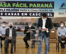 CURITIBA - 13-01-2021 - Governador Carlos Massa Ratinho Junior, lança o programa Casa Fácil Paraná. Foto: Jonathan Campos/AEN