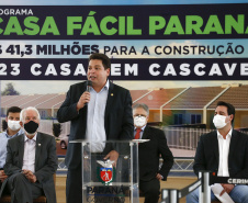 CURITIBA - 13-01-2021 - Governador Carlos Massa Ratinho Junior, lança o programa Casa Fácil Paraná. Foto: Jonathan Campos/AEN