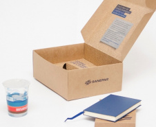 Clientes que mais economizaram água recebem kit da Sanepar. Foto:Sanepar