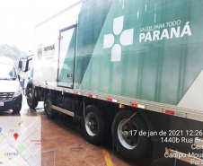 Entrega de insumos é finalizada em 20 regionais de saúde do Estado. Foto:SESA