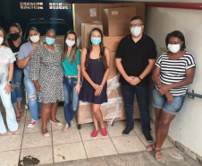 Entrega de insumos é finalizada em 20 regionais de saúde do Estado. Foto:SESA