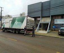 Entrega de insumos é finalizada em 20 regionais de saúde do Estado. Foto:SESA