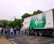 Entrega de insumos é finalizada em 20 regionais de saúde do Estado. Foto:SESA