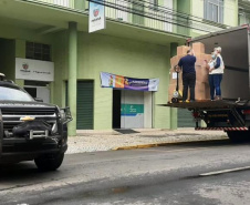 Entrega de insumos é finalizada em 20 regionais de saúde do Estado. Foto:SESA