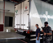 Entrega de insumos é finalizada em 20 regionais de saúde do Estado. Foto:SESA