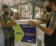 Vacina contra a Covid-19 já está no Paraná
Foto: Gilson Abreu/AEN
18.01.2021