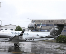Dsitribuicao  das vacinas contra a Covid-19 no Aeroporto Bacacheri em Curitiba com aeronaves do Governo do Estado -  19/01/2021 - Foto: Geraldo Bubniak/AEN