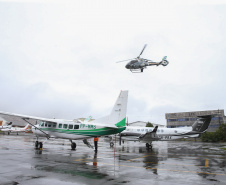 Dsitribuicao  das vacinas contra a Covid-19 no Aeroporto Bacacheri em Curitiba com aeronaves do Governo do Estado -  19/01/2021 - Foto: Geraldo Bubniak/AEN
