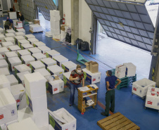 Governo começa a distribuir vacinas no Interior do Paraná.
Foto: Gilson Abreu/AEN
19.01.2021