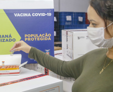 Governo começa a distribuir vacinas no Interior do Paraná.
Foto: Gilson Abreu/AEN
19.01.2021