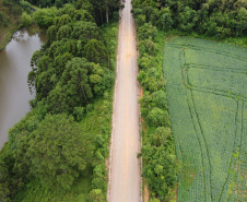 Pavimentação vai ligar São José dos Pinhais a Mandirituba. Foto:Comec