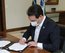 Investimento foi anunciado em solenidade com governador Carlos Massa Ratinho Junior. São R$ 370 milhões em Ponta Grossa, na unidade mais moderna da empresa no País. Há investimento de R$ 15 milhões na fábrica de refrigerantes em Almirante Tamandaré.Foto: Geraldo Bubniak/AEN