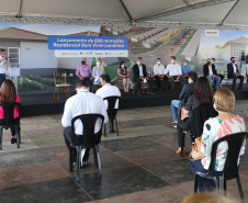O governador Carlos Massa Ratinho Junior participou nesta segunda-feira (25) do lançamento de 866 novas moradias populares em Londrina, na região Norte. Londrina, 25/01/2021 - Foto: Geraldo Bubniak/AEN