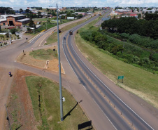 DER-PR publica resultado da licitação da duplicação da BR-277 em Guarapuava. Foto: Geraldo Bubniak/AEN