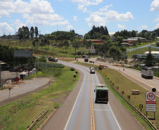 DER-PR publica resultado da licitação da duplicação da BR-277 em Guarapuava. Foto: Geraldo Bubniak/AEN