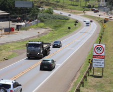 DER-PR publica resultado da licitação da duplicação da BR-277 em Guarapuava. Foto: Geraldo Bubniak/AEN