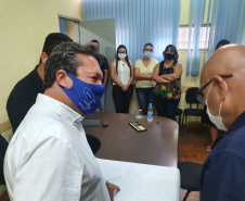 Estado reforça importância do combate à erosão nos municípios do Noroeste. A iniciativa é da Secretaria de Estado do Desenvolvimento Sustentável e do Turismo. Os projetos foram apresentados pelo secretário Márcio Nunes, em visita a dez cidades da região, na última semana.  -  Curitiba, 01/02/2021  -  Foto: Divulgação SEDEST/IAT