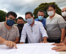 Estado reforça importância do combate à erosão nos municípios do Noroeste. A iniciativa é da Secretaria de Estado do Desenvolvimento Sustentável e do Turismo. Os projetos foram apresentados pelo secretário Márcio Nunes, em visita a dez cidades da região, na última semana.  -  Curitiba, 01/02/2021  -  Foto: Divulgação SEDEST/IAT