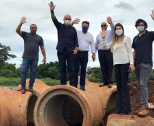 Estado reforça importância do combate à erosão nos municípios do Noroeste. A iniciativa é da Secretaria de Estado do Desenvolvimento Sustentável e do Turismo. Os projetos foram apresentados pelo secretário Márcio Nunes, em visita a dez cidades da região, na última semana.  -  Curitiba, 01/02/2021  -  Foto: Divulgação SEDEST/IAT
