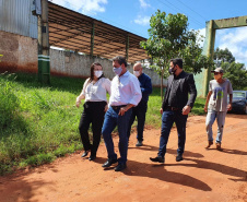 Estado reforça importância do combate à erosão nos municípios do Noroeste. A iniciativa é da Secretaria de Estado do Desenvolvimento Sustentável e do Turismo. Os projetos foram apresentados pelo secretário Márcio Nunes, em visita a dez cidades da região, na última semana.  -  Curitiba, 01/02/2021  -  Foto: Divulgação SEDEST/IAT
