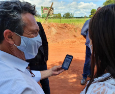 Estado reforça importância do combate à erosão nos municípios do Noroeste. A iniciativa é da Secretaria de Estado do Desenvolvimento Sustentável e do Turismo. Os projetos foram apresentados pelo secretário Márcio Nunes, em visita a dez cidades da região, na última semana.  -  Curitiba, 01/02/2021  -  Foto: Divulgação SEDEST/IAT