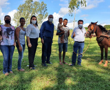 Estado reforça importância do combate à erosão nos municípios do Noroeste. A iniciativa é da Secretaria de Estado do Desenvolvimento Sustentável e do Turismo. Os projetos foram apresentados pelo secretário Márcio Nunes, em visita a dez cidades da região, na última semana.  -  Curitiba, 01/02/2021  -  Foto: Divulgação SEDEST/IAT