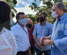 Estado reforça importância do combate à erosão nos municípios do Noroeste. A iniciativa é da Secretaria de Estado do Desenvolvimento Sustentável e do Turismo. Os projetos foram apresentados pelo secretário Márcio Nunes, em visita a dez cidades da região, na última semana.  -  Curitiba, 01/02/2021  -  Foto: Divulgação SEDEST/IAT