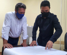 Estado reforça importância do combate à erosão nos municípios do Noroeste. A iniciativa é da Secretaria de Estado do Desenvolvimento Sustentável e do Turismo. Os projetos foram apresentados pelo secretário Márcio Nunes, em visita a dez cidades da região, na última semana.  -  Curitiba, 01/02/2021  -  Foto: Divulgação SEDEST/IAT