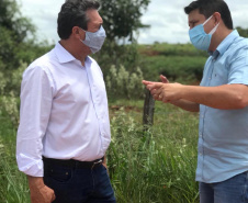 Estado reforça importância do combate à erosão nos municípios do Noroeste. A iniciativa é da Secretaria de Estado do Desenvolvimento Sustentável e do Turismo. Os projetos foram apresentados pelo secretário Márcio Nunes, em visita a dez cidades da região, na última semana.  -  Curitiba, 01/02/2021  -  Foto: Divulgação SEDEST/IAT