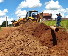 Sanepar está implantando sistemas completos em Curiúva, Leópolis e Barra do Jacaré.  - Foto: Divulgação Sanepar