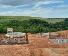 Obras também expandem estrutura existente em outros oito municípios.  - Foto: Divulgação Sanepar