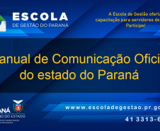 A Escola de Gestão está ofertando o curso "Manual de Comunicação Oficial do estado do Paraná".  -  Foto: Divulgação Escola de Gestão