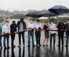Novo viaduto garante tráfego mais seguro em Piraí do Sul.