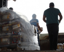 Seis municípios que decretaram situação de emergência no final de 2020 em decorrência da estiagem estão recebendo auxílio para o atendimento à população mais afetada.  -  Foto: Divulgação Defesa Civil do Paraná