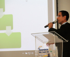 O Coordenador Estadual do Verão Consciente 2020/2021 e secretário da Segurança Pública do Paraná, coronel Romulo Marinho Soares, apresentou ao secretário da Casa Civil, Guto Silva, prefeitos do litoral e deputados estaduais, o balanço de atividades das instituições que fazem parte das ações do Estado no litoral e outras Costas do Paraná, nesta temporada. - Matinhos 10/02/2021  -  Foto:  Divulgação SESP-PR