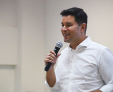 O Coordenador Estadual do Verão Consciente 2020/2021 e secretário da Segurança Pública do Paraná, coronel Romulo Marinho Soares, apresentou ao secretário da Casa Civil, Guto Silva, prefeitos do litoral e deputados estaduais, o balanço de atividades das instituições que fazem parte das ações do Estado no litoral e outras Costas do Paraná, nesta temporada. - Matinhos 10/02/2021  -  Foto:  Divulgação SESP-PR