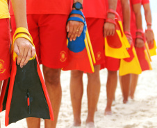 Corpo de Bombeiros forma nova turma de guarda-vidas militares  -  Foto: Divulgação SESP-PR