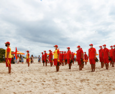 Corpo de Bombeiros forma nova turma de guarda-vidas militares  -  Foto: Divulgação SESP-PR