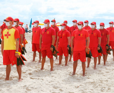 Corpo de Bombeiros forma nova turma de guarda-vidas militares  -  Foto: Divulgação SESP-PR