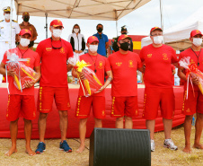 Corpo de Bombeiros forma nova turma de guarda-vidas militares  -  Foto: Divulgação SESP-PR