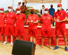 Corpo de Bombeiros forma nova turma de guarda-vidas militares  -  Foto: Divulgação SESP-PR