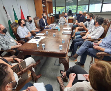 Reuniões na última semana alinharam ajustes em projetos e cronogramas de obras  -  Foto: Divulgação Sanepar