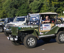 O governador Carlos Massa Ratinho Junior participou nesta quarta-feira (17) da largada oficial do 27º Rally Transparaná, uma das maiores competições off-road da América Latina, no Parque Nacional do Iguaçu, em Foz do Iguaçu. 