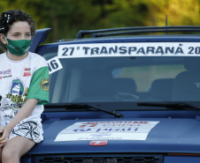 O governador Carlos Massa Ratinho Junior participou nesta quarta-feira (17) da largada oficial do 27º Rally Transparaná, uma das maiores competições off-road da América Latina, no Parque Nacional do Iguaçu, em Foz do Iguaçu. 