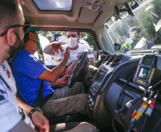 O governador Carlos Massa Ratinho Junior participou nesta quarta-feira (17) da largada oficial do 27º Rally Transparaná, uma das maiores competições off-road da América Latina, no Parque Nacional do Iguaçu, em Foz do Iguaçu. 